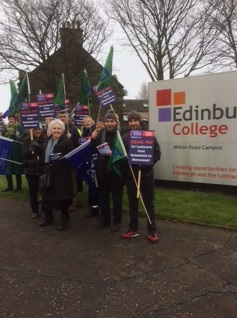 Strike Pay | Edinburgh College